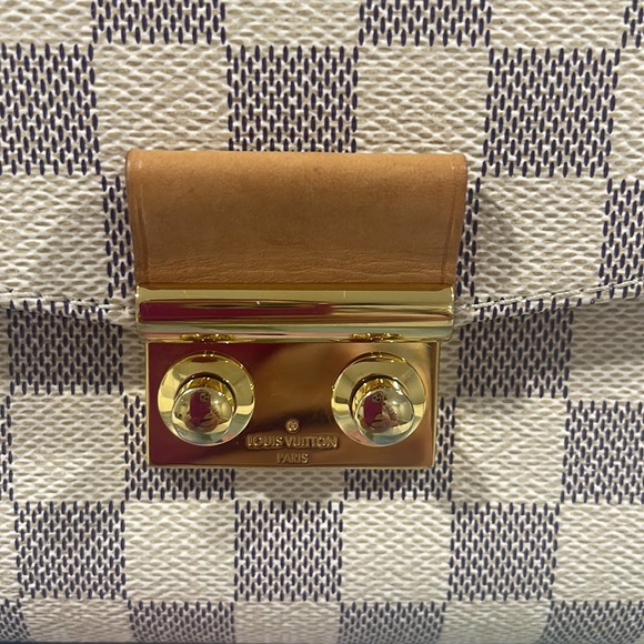 Louis Vuitton Croisette Handbag Blue Damien Azur - Picture 6 of 13